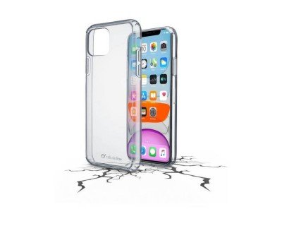 iPhone 11 : Cellularline Coque arrière rigide transparent duo