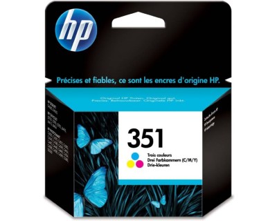 HP 351 (Jaune, Cyan, Magenta, 1 pièce)