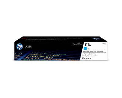 HP 117A (Cartouche individuelle, Cyan)