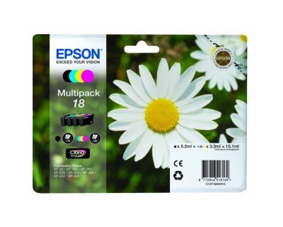 EPSON 18(Noir, Jaune, Cyan, Magenta)